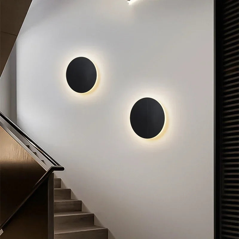 Skanto | Moderne rund LED vegglampe for stilfull ambient belysning