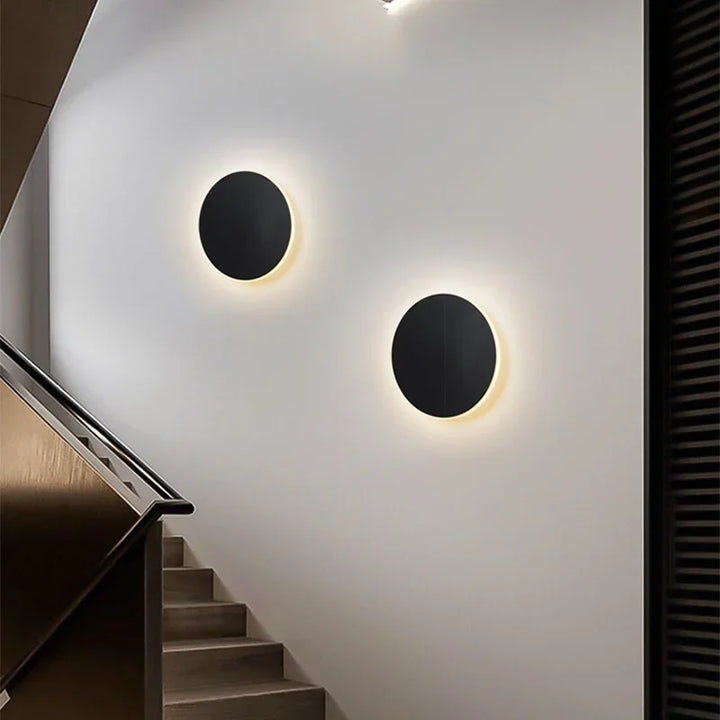 Skanto | Moderne rund LED vegglampe for stilfull ambient belysning
