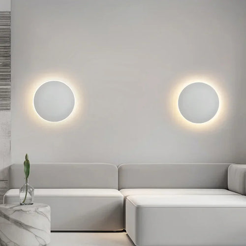 LED Vegglampe Rund