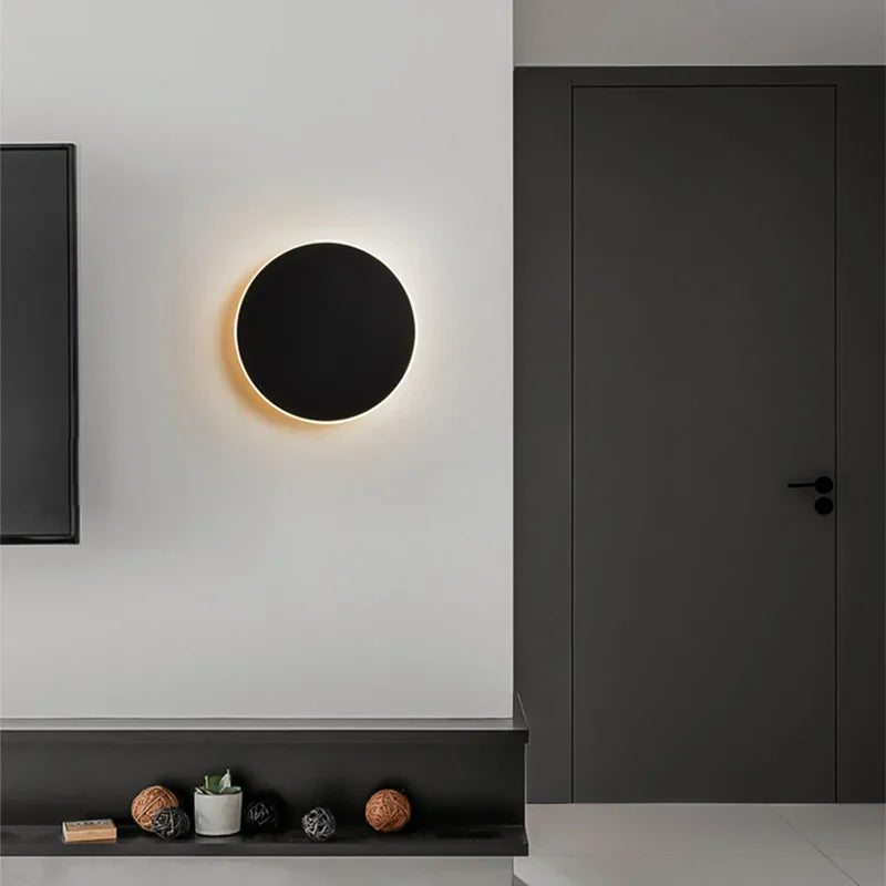 Skanto | Moderne rund LED vegglampe for stilfull ambient belysning