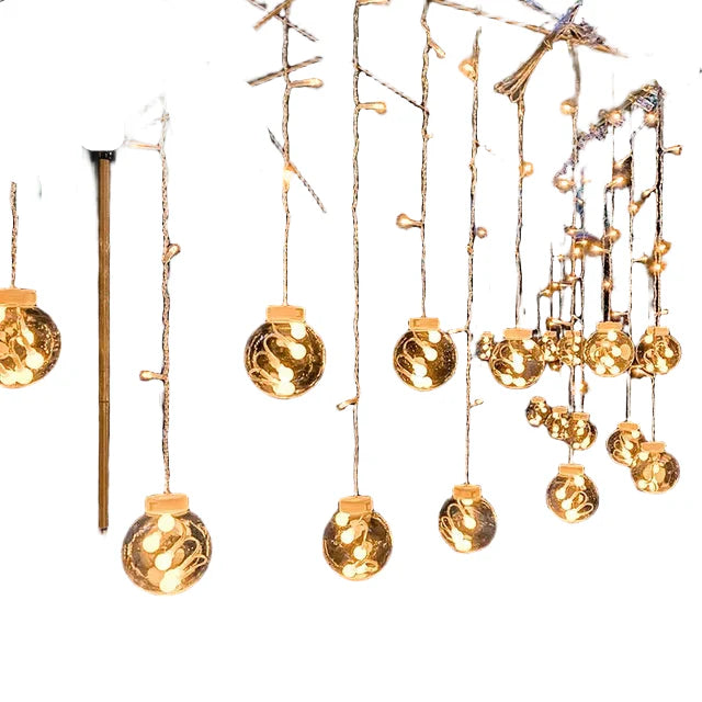 Norvo | Skap en magisk atmosfære i hagen din med vår vanntette LED-ljuskjede.