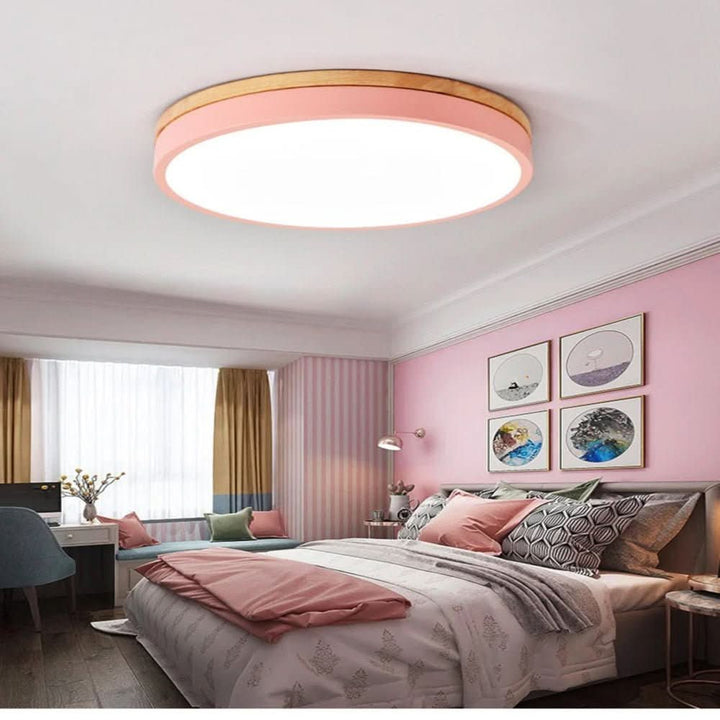 Skanto | Moderne taklampe laget av naturlig tre for ethvert rom