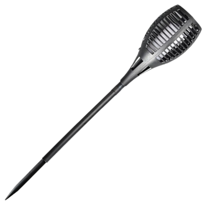LED solcelle fakkel med flimrende flamme