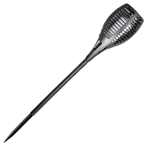 LED solcelle fakkel med flimrende flamme