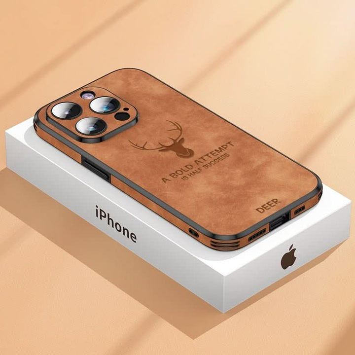 Luksuriøs iPhone-hülle med støttebeskyttelse