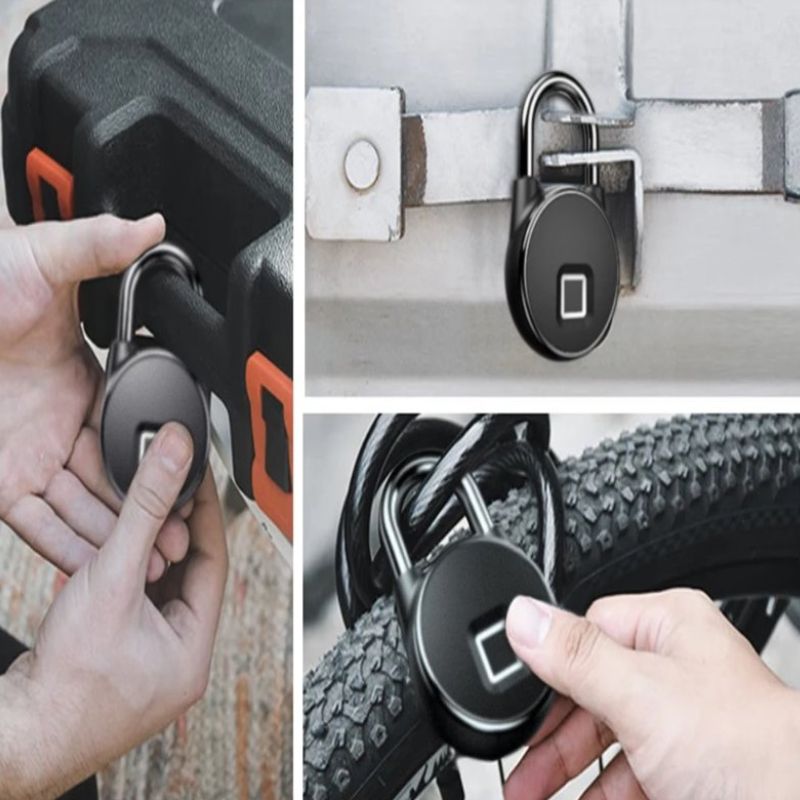 Skanto | Smart Fingeravtrykk Haspelås med Bluetooth-tilgang