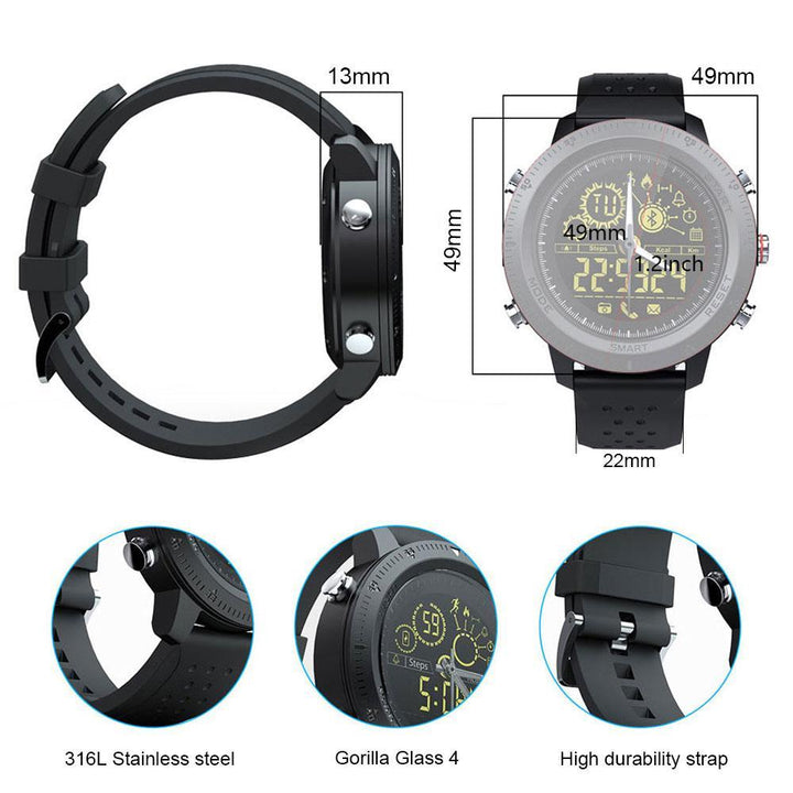 Skanto | Smartklokke Sports Pedometer Digital