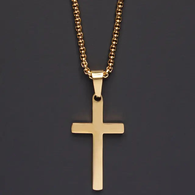 Classic Cross Men’s Necklace Skanto