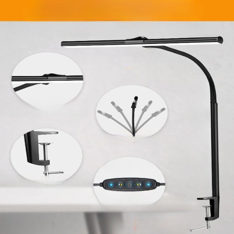 Architektonische Schreibtischlampe mit 25 Modi und dimmbarer Beleuchtung