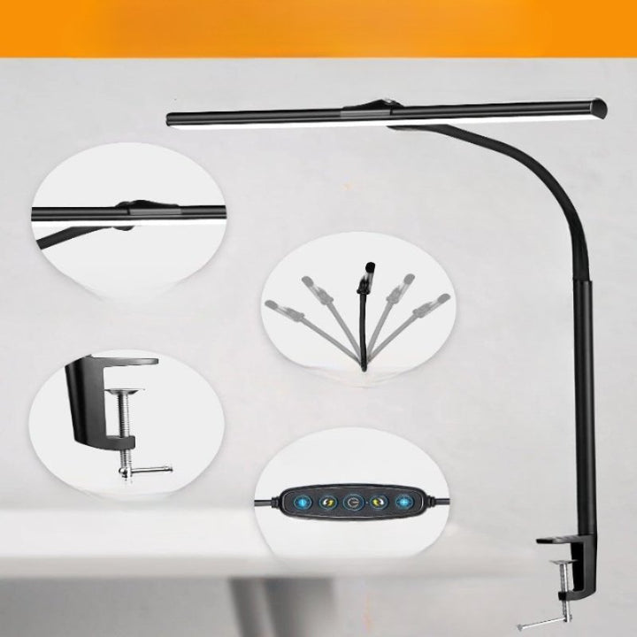 Skanto | Fleksibel gåsehals LED skrivebordslampe for kontor & hjem
