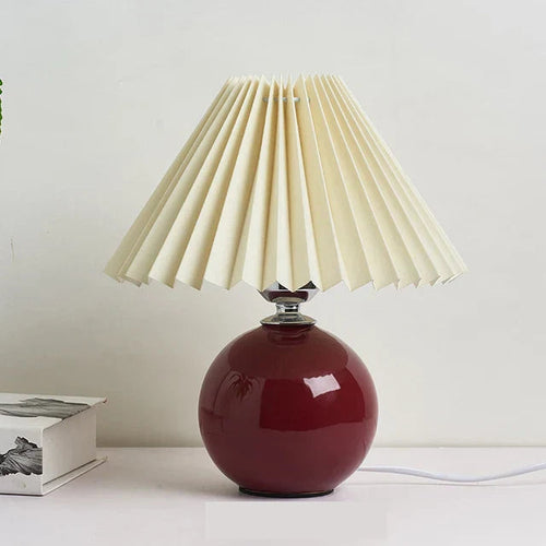 Skanto | Klassisk bordlampe med sammenleggbar lampeskjerm for varmt lys