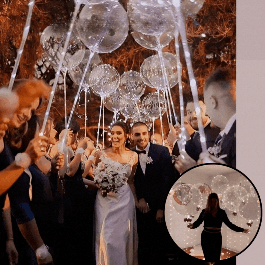 Skanto | Gjenvinnbare LED Festballonger for Strålende Feiringer