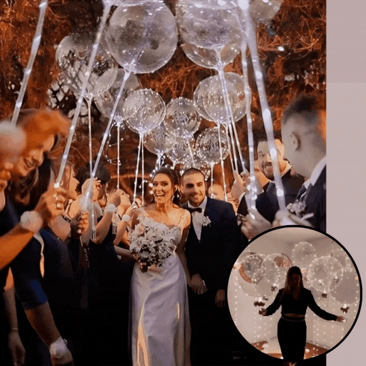 Skanto | Gjenvinnbare LED Festballonger for Strålende Feiringer