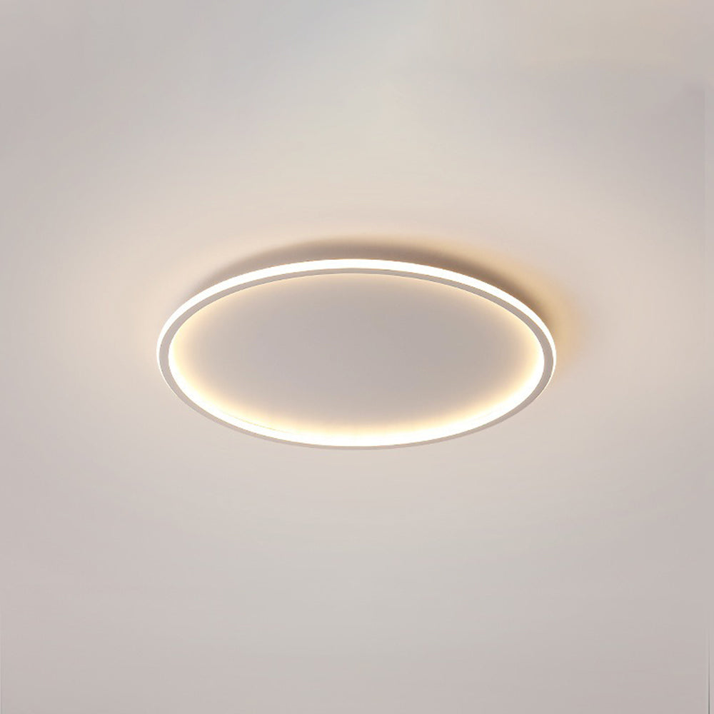 LunaNova – Moderne LED-taklampe i metall/akryl for stue og soverom, ack/Hvit design