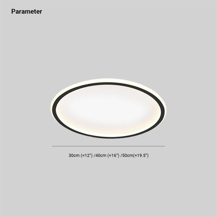 LunaNova – Moderne LED-taklampe i metall/akryl for stue og soverom, ack/Hvit design