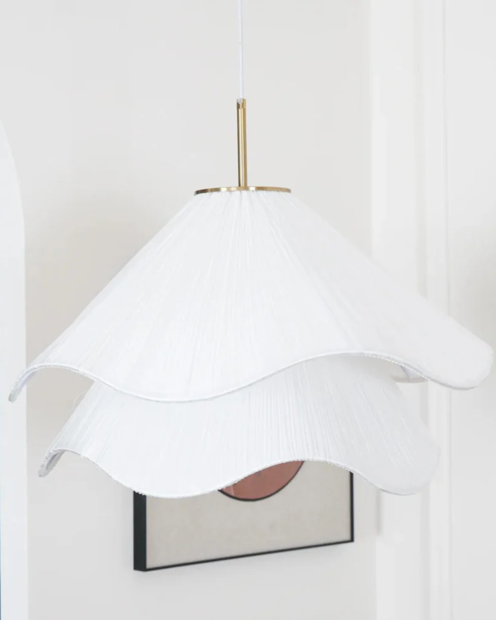 Skanto | Taklampe med blomstermønster og elegant finish