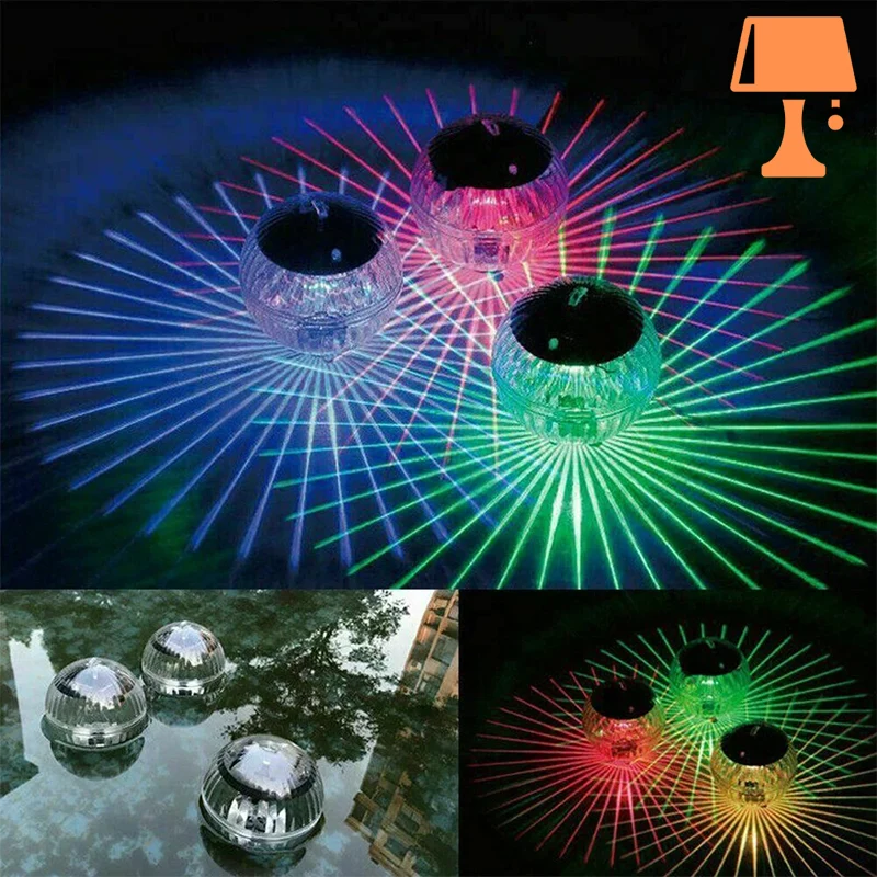 Skanto | AquaGlow - Solcelledrevet flytende LED-lamper