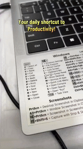 Skanto | Laptop Tastatur Snarvei Klistremerke