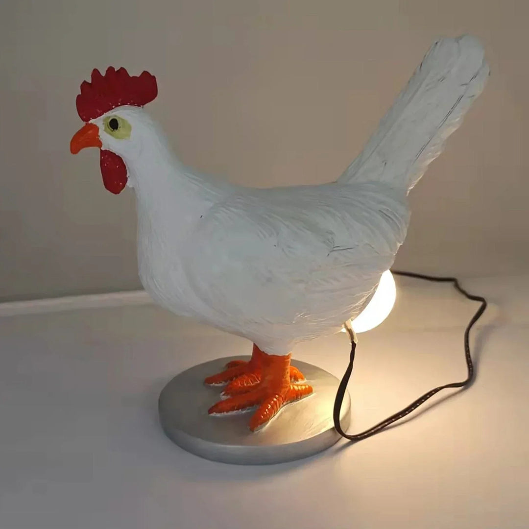 Skanto | ChickLume - Innovativ lampe for høner - Oppmuntrer til egglegging - Lyser opp og varmer opp