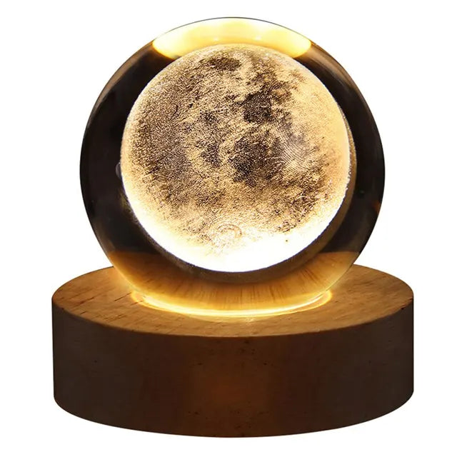 Solar-System Bordlampe – LED Lys med Planetdesign for Oppholdsrom | Skanto