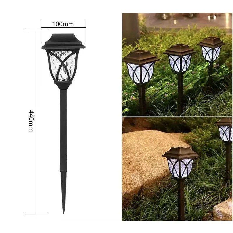 LED Solcelle Hagebelysning – Dekorative Solkraftdrevne Plenlys for Utendørs Stier | Skanto