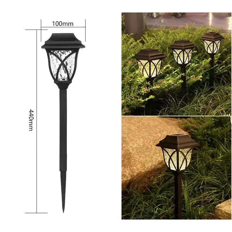LED Solcelle Hagebelysning – Dekorative Solkraftdrevne Plenlys for Utendørs Stier | Skanto