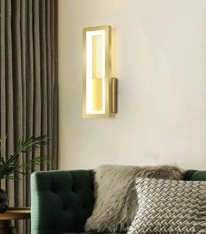 Moderne LED Innendørs Vegglampe i Minimalistisk Design – Stilig Vegglampe for Stue og Gang | Skanto