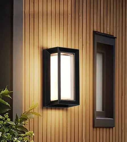 Moderne Vegglampe for Utendørs – Værbestandig LED Utendørslys for Terrasse & Hage | Skanto
