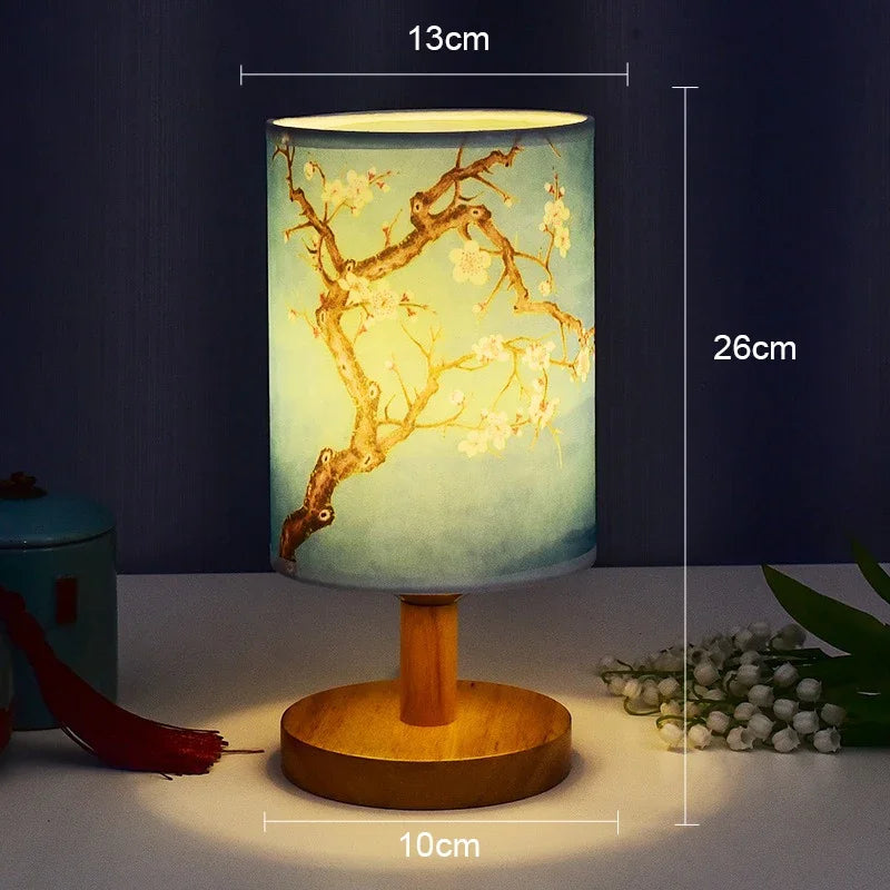 Skanto | Japansk Lampe - Rose Lampe - Dimmbar - Nattlampe