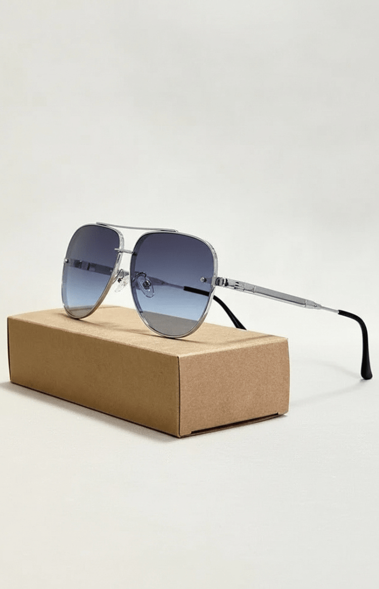 Aviator solbriller UV400 med antibest refleksjon | Skanto