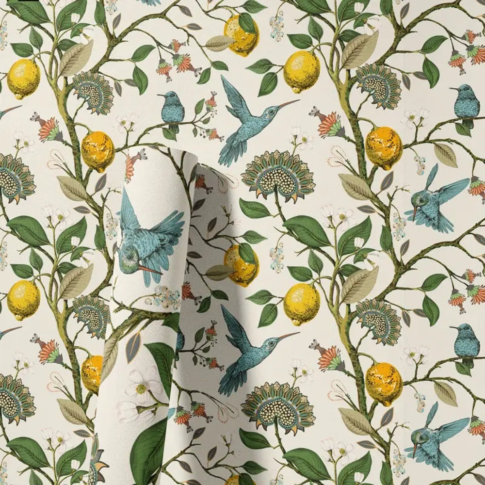 Skanto | Lemon Bluebird PVC Vanntett Tapet