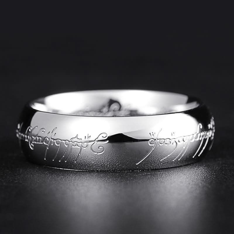 Skanto | Luminous smykke ring med gravering for lykke & positivitet