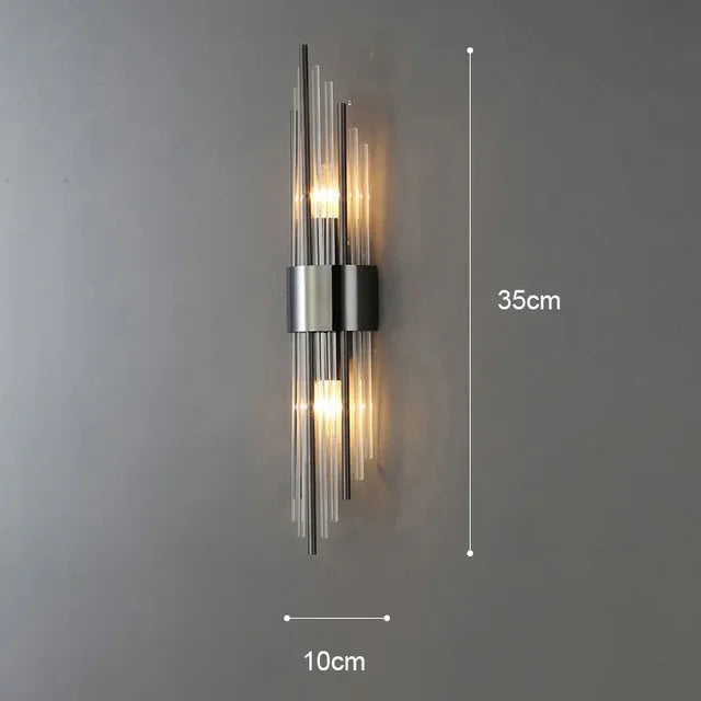 Skanto | Vegglampe - GlamorLite - Luksuriøs Design - Elegant og Raffinert