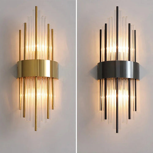 Skanto | Vegglampe - GlamorLite - Luksuriøs Design - Elegant og Raffinert
