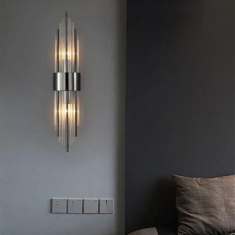 Skanto | Vegglampe - GlamorLite - Luksuriøs Design - Elegant og Raffinert