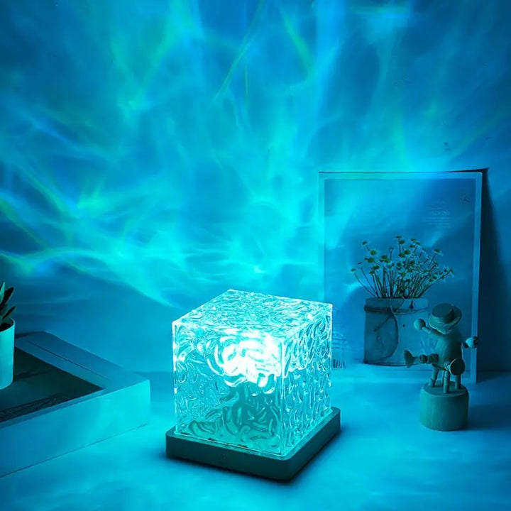 Skanto | LED Bordlampe med Vannbølgeeffekt