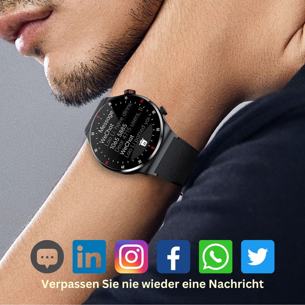 LuxeLife Smartwatch - Stilig Premium Smartklokke Skanto