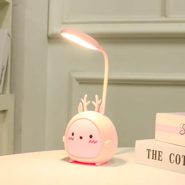 Kids' Reading Lamp with Eye Protection and USB Night Light - BrightBuddy | Skanto