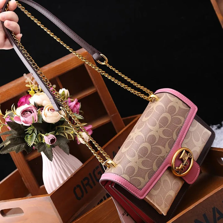 Skanto | Mini Bag Camira med Kontrasterende Farger – Eleganse for Hverdagen