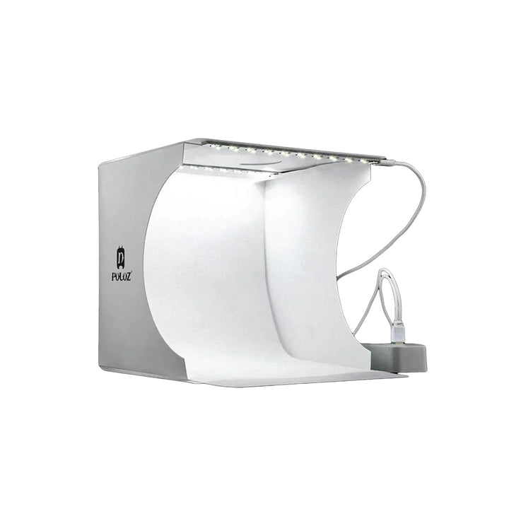 Skanto | Mini Photo Studio "LumiCube" med LED-belysning og 6 bakgrunner