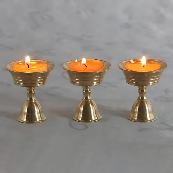 Skanto | Vintage Kobber Becher Lysestake