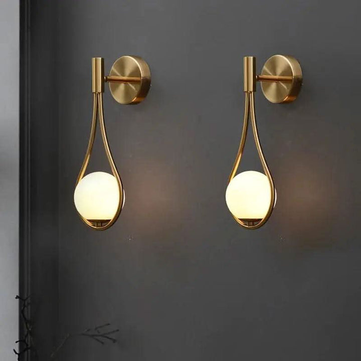 Skanto | Skandinavisk LED Vegglampe – Minimalistisk Tre- og Metallampe