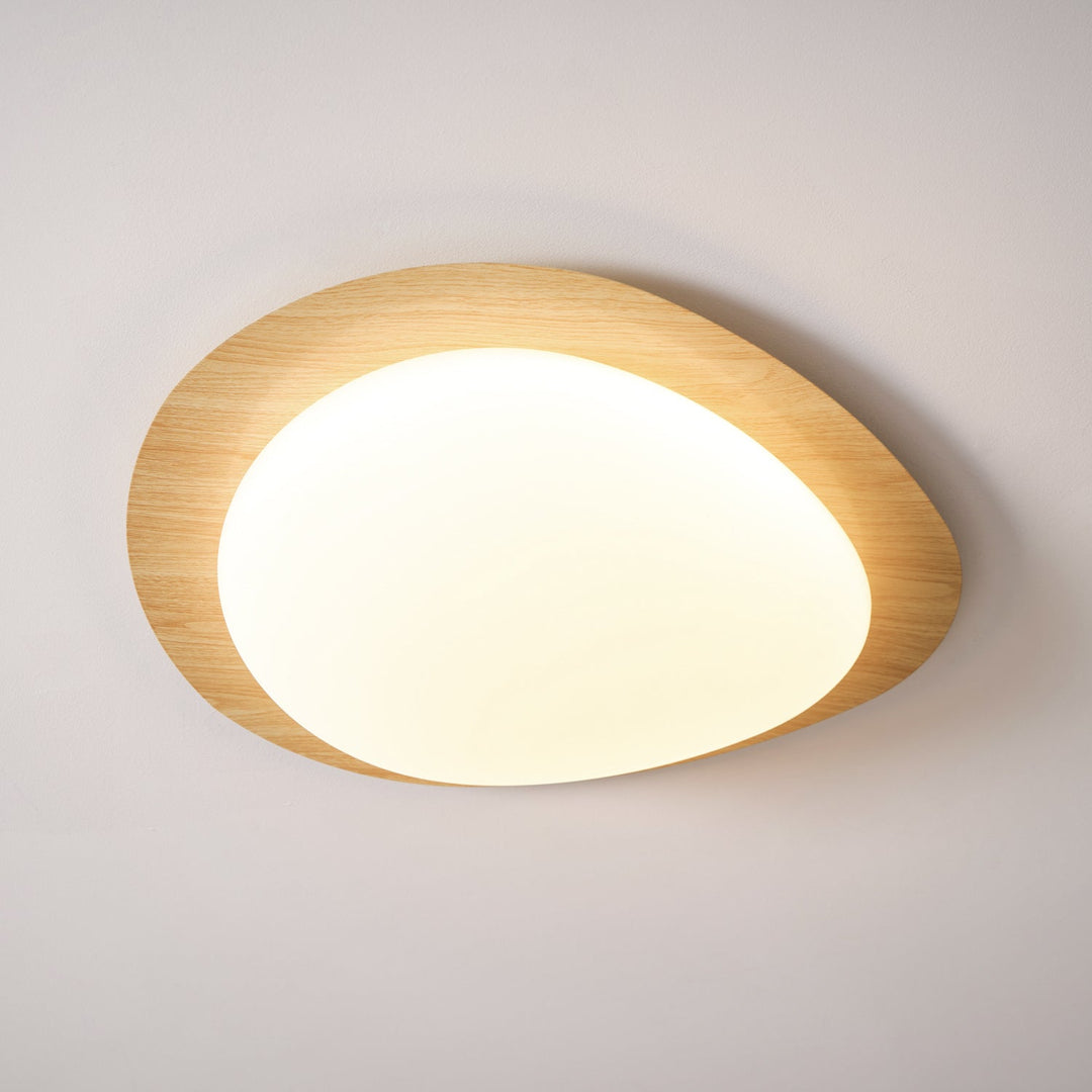 Flush Mount Pebble Metal Ceiling Light | Skanto
