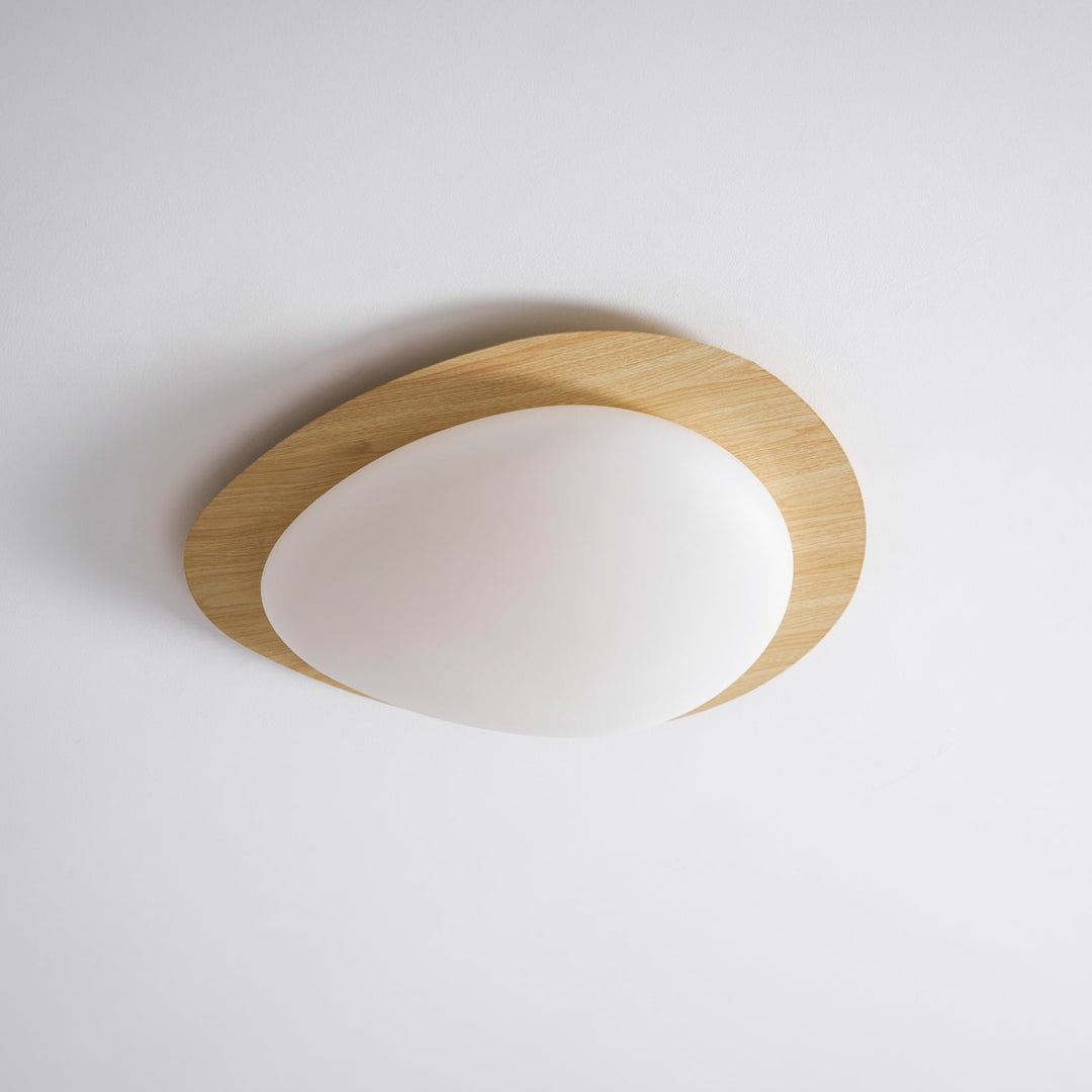 Flush Mount Pebble Metal Ceiling Light | Skanto