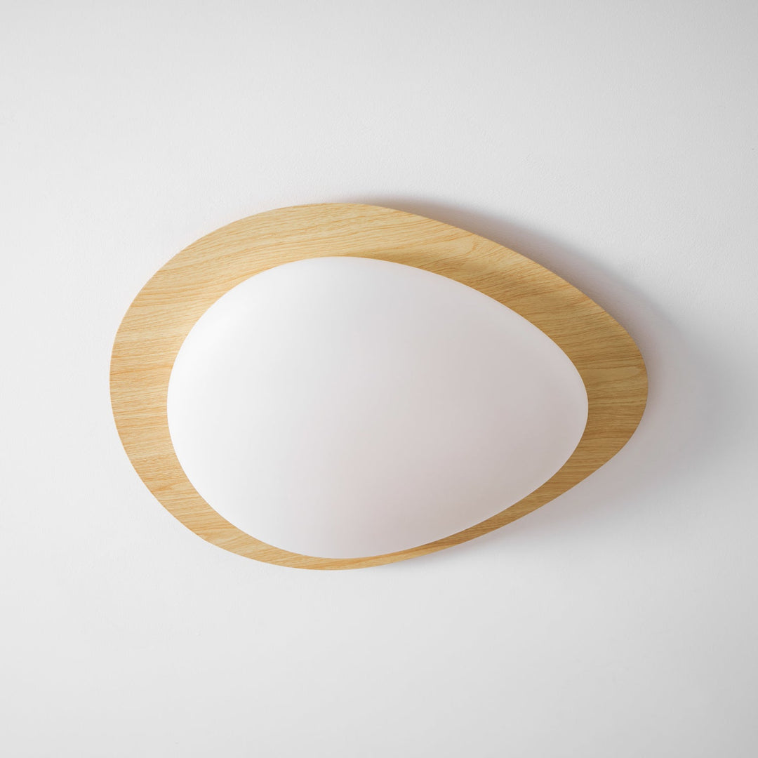 Flush Mount Pebble Metal Ceiling Light | Skanto