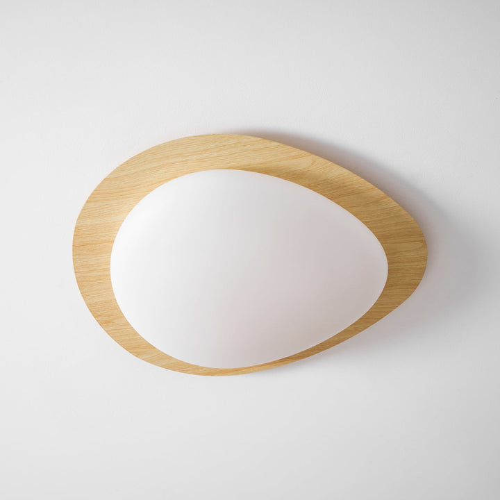 Flush Mount Pebble Metal Ceiling Light | Skanto