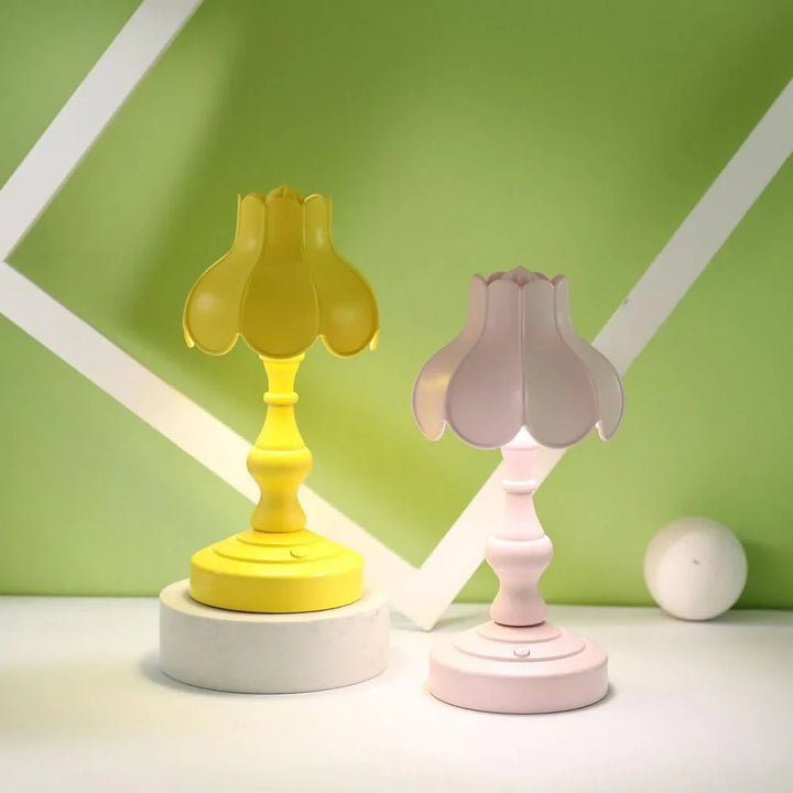 Lotusformet LED Mini Retro Lys | Skanto
