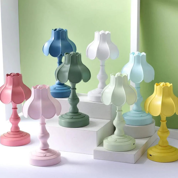 Lotusformet LED Mini Retro Lys | Skanto