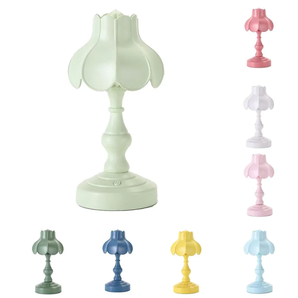 Lotusformet LED Mini Retro Lys | Skanto