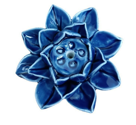 LotusBloom Røkelseholder - Elegant Dufttilbehør for Hjemmet Skanto